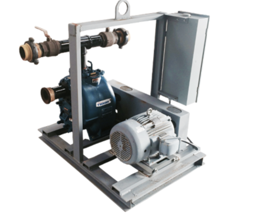 4x4 Self-Priming Belt Driven Reserve Pit Pump
